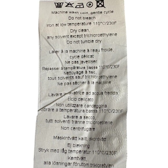 J. Lindeberg Long Sleeve Button Down Shirt Men's Size 16 Blue and White Stripes - Picture 9 of 9